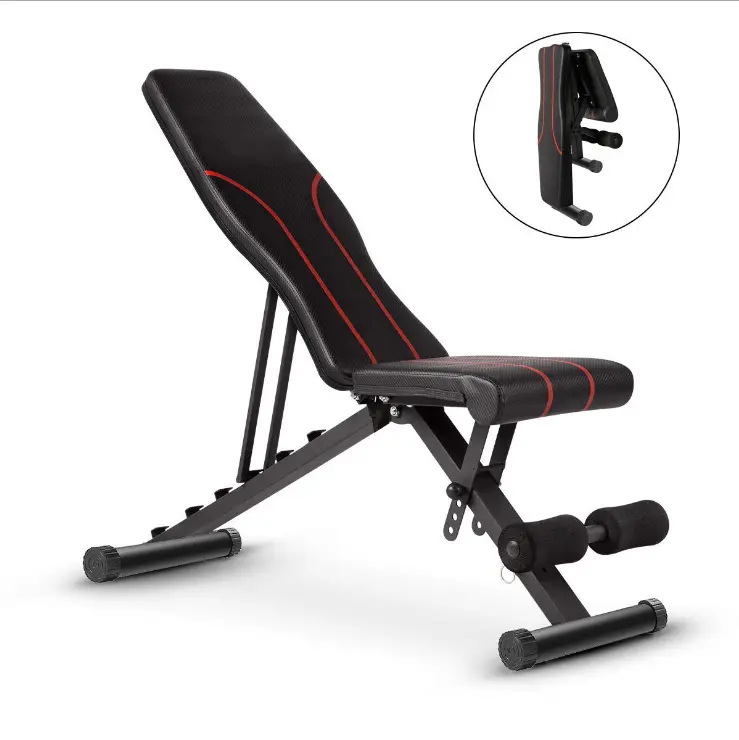 Foldable workout online bench