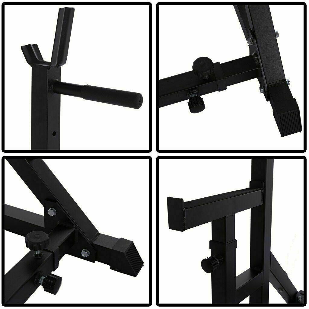 Silverback Adjustable Squat and Bench Press Rack – silverbackgymsupplies