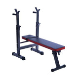 Silverback Folding Weight Bench with Dip Station
