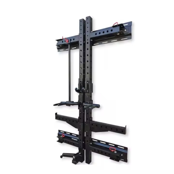 Silverback Wall-Mounted Folding Squat Rack – silverbackgymsupplies