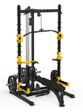 Silverback Half Rack with Lat Pulldown and Low Row