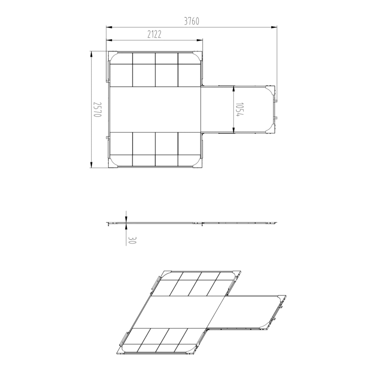 Primal Pro Series Wood & Rubber Platform for Half/Full Rack ...