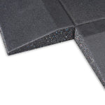 Primal Strength Rubber Gym Tile Matting – Black EPDM CORNER for 20mm