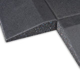 Primal Strength Rubber Gym Tile Matting – Black EPDM CORNER for 20mm